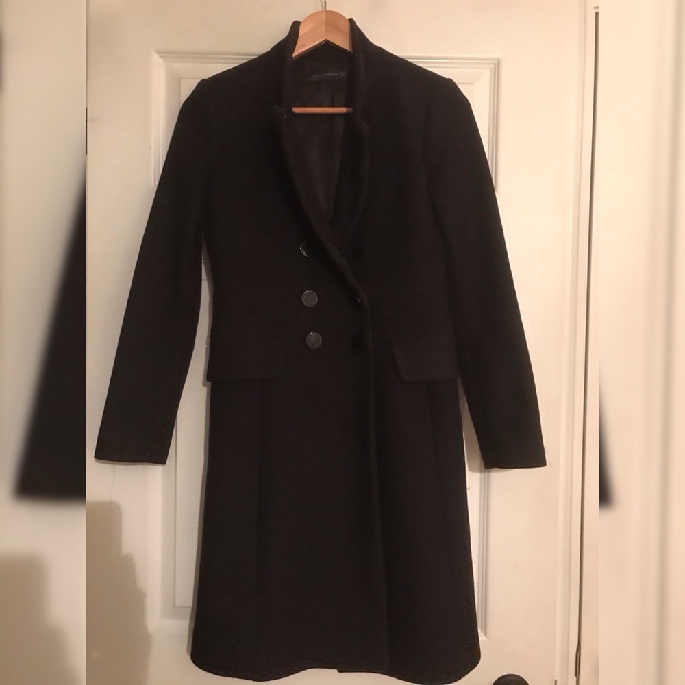 Zara black coat